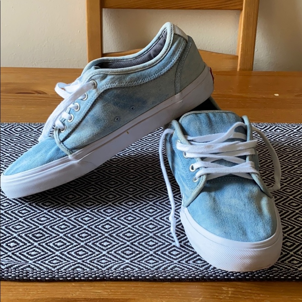 Vintage distress Vans men’s shoes